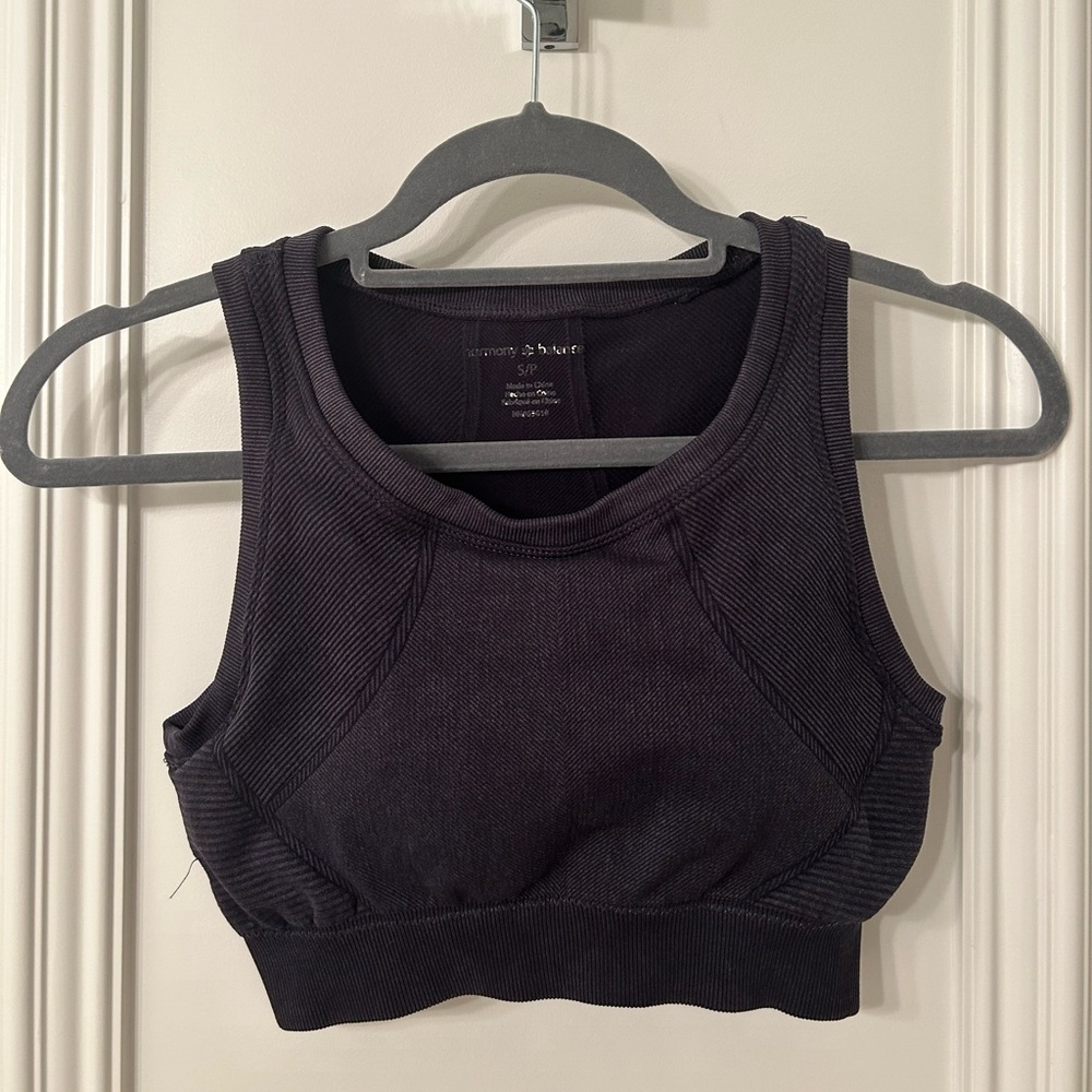 Harmony and Balance - Workout Cropped Top/Tank Top